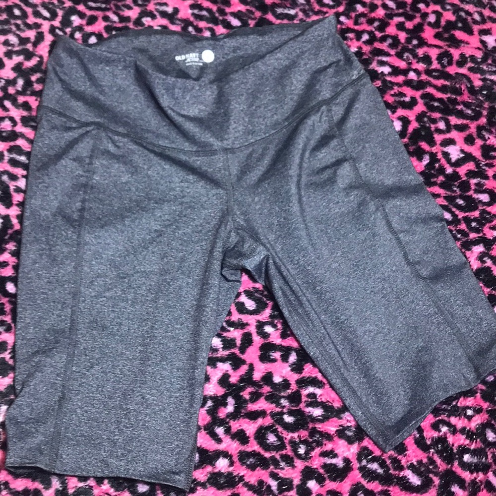 Old navy grey biker shorts